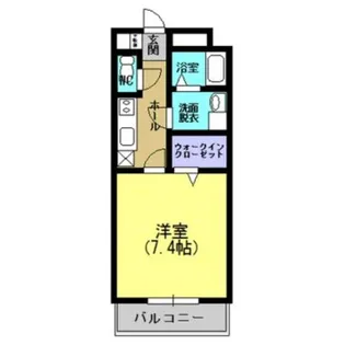 センチュリー伊敷【201号室】の間取り
