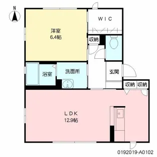 SK茜【1階】の間取り