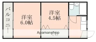 コーポ水勝【2階】の間取り