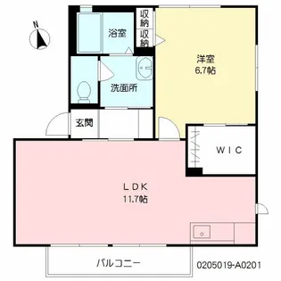 リモーネ【2階】の間取り