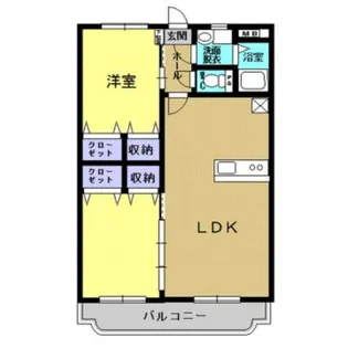 ラピュタ.S【3階】の間取り