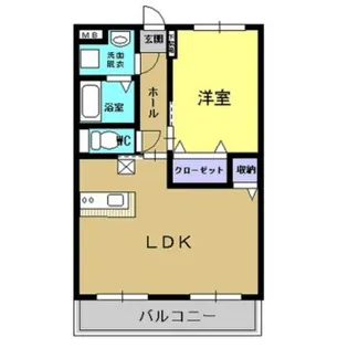 Y&M向日葵【1階】の間取り