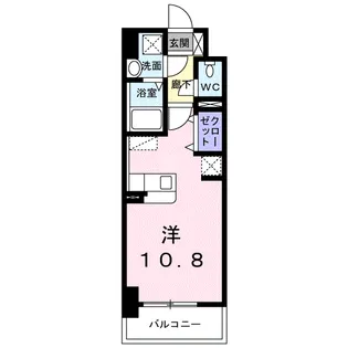 ルーカスいづろ【1階】の間取り