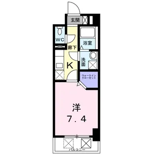 ルーカスいづろ【5階】の間取り