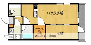 SANTACRUZ東谷山【1階】の間取り