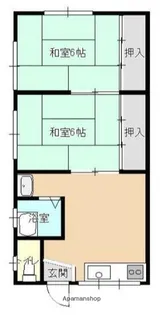 川崎アパート【101号室】の間取り