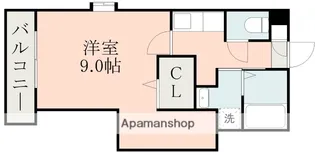 エルガーデン宇宿【1階】の間取り