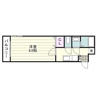 REGALO東谷山【0101号室】の間取り