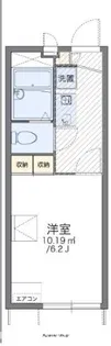 ラ・メゾン鹿児島中央【1階】の間取り
