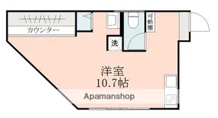 CASA CATOSHI【3階】の間取り