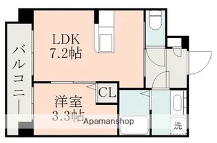 ピネータ天保山【5階】の間取り