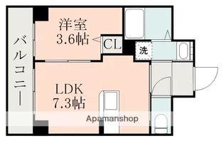 ピネータ天保山【505号室】の間取り