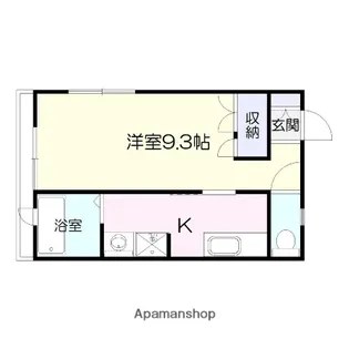 YRコーポ【1階】の間取り