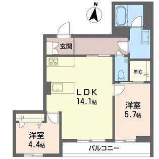 鹿児島県鹿児島市谷山中央7丁目【マンション】の間取り