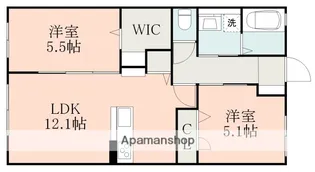 カルム【2階】の間取り