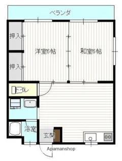ハイム南陽【1階】の間取り