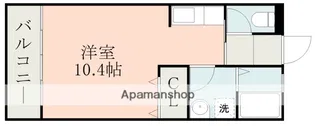 CUBE B棟【1階】の間取り