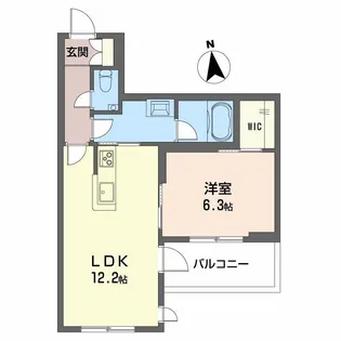 シャーメゾン 武【3階】の間取り