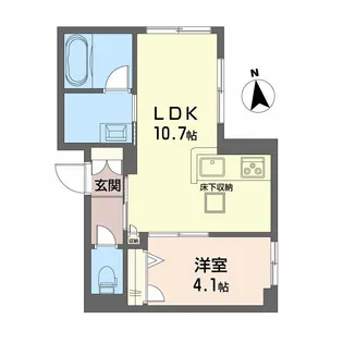 シャーメゾン 武【1階】の間取り