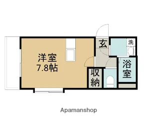 M’Z鴨池【2階】の間取り