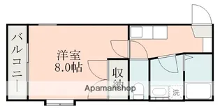 れいめい下荒田【5階】の間取り