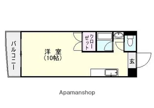 ルネスおごめ【1階】の間取り
