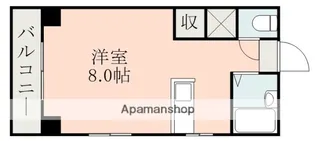 オークビラ上之園【6階】の間取り