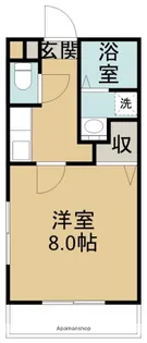 CITY HILL’S【2階】の間取り