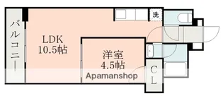 シャトル21(平田公園)【602号室】の間取り