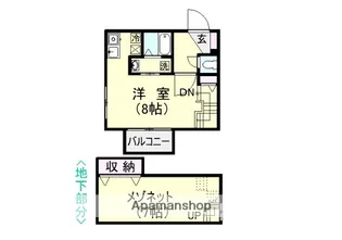 リーベンパレス中郡【1階】の間取り