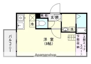 リーベンパレス中郡【5階】の間取り