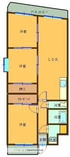 クレール・K【2階】の間取り