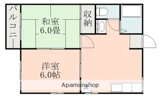 チェリーヒルズ兼徳【1階】の間取り