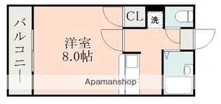 エスポアールエデン【2階】の間取り