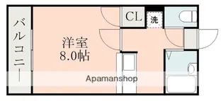 エスポアールエデン【2階】の間取り