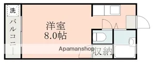 ビッグバーンズマンション谷山【3階】の間取り