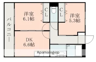 レジデンスSRK【2階】の間取り