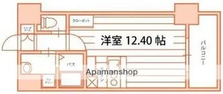 パークサイド加治屋町【4階】の間取り