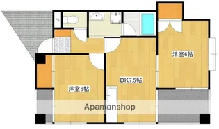 福永マンション【1階】の間取り