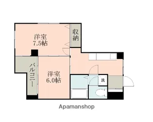 テラスサンシティ【2階】の間取り