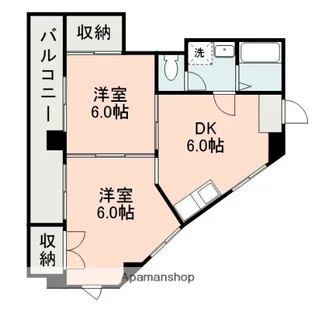 テラスサンシティ【4階】の間取り
