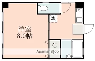 鎌田ビル【4階】の間取り
