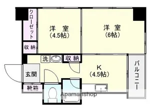 シティライフ荒田【2階】の間取り