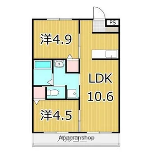 OFFON【2階】の間取り