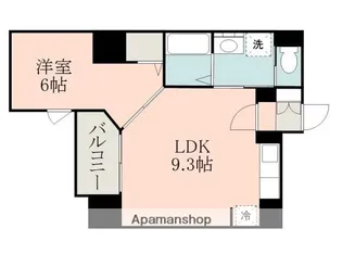 さくらヒルズ大黒町【5階】の間取り