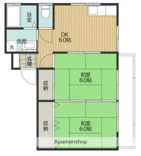 メゾン・ド・リブレッテ【1階】の間取り