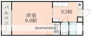 メゾンシルク【303号室】の間取り