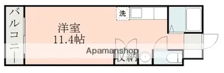 エクセレント宇宿【3階】の間取り
