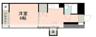 皐月マンション天文館【302号室】の間取り