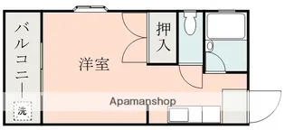 シャンボールマエダ【401号室】の間取り